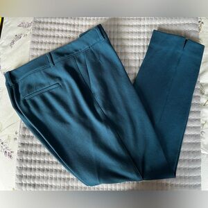 White House Black Market Teal Ankle Pants